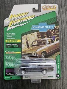 Johnny Lightning 1967 Chevy El Camino WHITE LIGHTNING CHASE Auto World - Picture 1 of 1