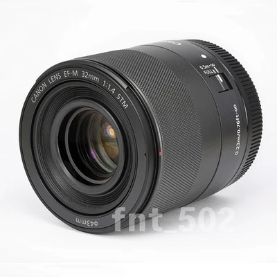 Canon EF-M 32mm f/1.4 STM Camera Lens - Image 1 of 3