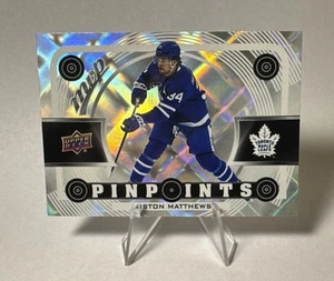 2022-23 UD MVP Hockey - Auston Matthews - Pinpoints Silver Holo - No. PP-5 - Picture 1 of 1