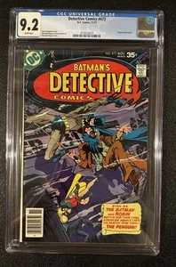 Detective Comics #473 CGC 9.2 - Penguin Appearance - Brand New Case - Picture 1 of 2