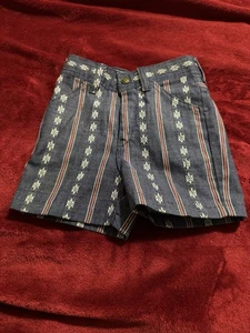 Vintage Buster Brown Kids 6x/7 Jean Shorts Made In USA - Picture 1 of 6