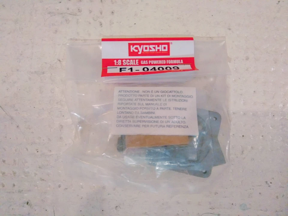 FERRARI F2004 F.1 KYOSHO DE AGOSTINI SCALA 1/8 RC NITRO uscita F1-04009 - Immagine 1 di 2