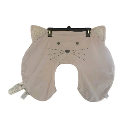 Pottery Barn Kids Baby Pink Kitty Boppy Cover EUC Pillow Nursing Animal          - Image 1 of 4