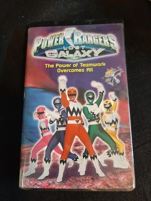 Power Rangers Lost Galaxy, The Power of Teamwork Overcomes All (VHS 1999) - Image 1 of 3