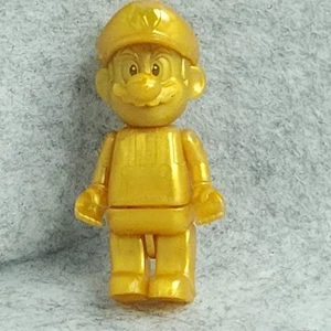 Mini Figura Mario Dorada 2011 Nintendo K'NEX Juguete Coleccionable Edición Rara - Imagen 1 de 7
