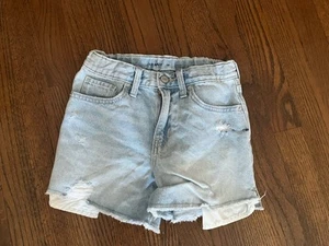 Blue Jean Denim Shorts Old Navy Girls Size 10 - Picture 1 of 3