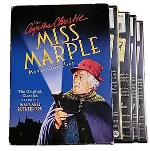 Agatha Christie's Miss Marple Movies Collection (DVD, 4-Film, 4-Disc Box Set) - Imagen 1 de 1