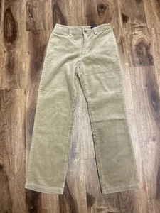 Polo Ralph Lauren Boys Corduroy Pants Light Beige Size 12 (Measured 26x26) - Picture 1 of 11