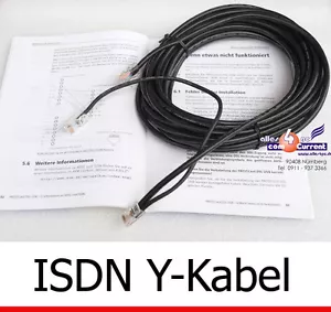 Y-Cable 10 Meter 10M For USB DSL Isdn Modem AVM Fritz! Card 2.0 Y-Cable - Picture 1 of 1