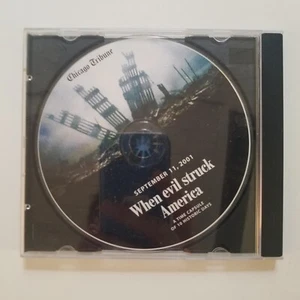 September 11 2001 When Evil Struck America CD-Rom Chicago Tribune Tribute 9/8/02 - Picture 1 of 2
