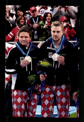 Petersson Foto Original Signiert Curling + A 239135 - Bild 1 von 2