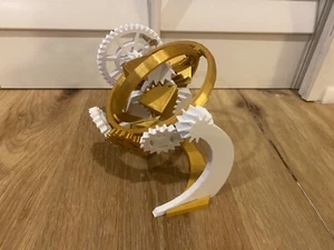 Gyroscopic Cube Twister Puzzle Machine 3D printed USA Made - Picture 1 of 5