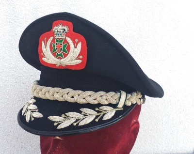Berretto visiera vintage Generale Ordine San Lazzaro di Gerusalemme raro - Immagine 1 di 4