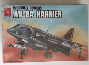 NEU AMT McDonnell Douglas AV-8A Harrier Jet Modellflugzeug. Maßstab 1/72. Versiegelt  - Bild 1 von 8