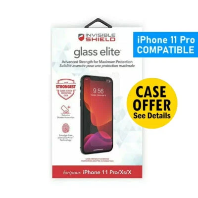 Zagg iPhone X XS 11 Pro Tempered Glass Screen Protector for iPhone X XS 11 Pro - Image 1 of 2