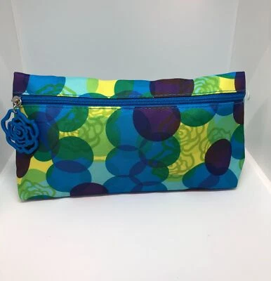 Bolsa de aseo de maquillaje cosmético Lancome - Multicolor con diseño de lunares - Nueva Foto 1 de 4