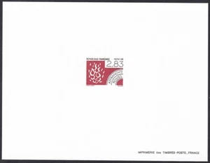 France Sc2103 The Four Elements, Fire, Deluxe Proof - Picture 1 of 1