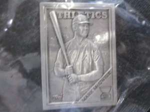 1988 Topps MARK McGWIRE PELTRO MINI CARD Oakland A's - Foto 1 di 2