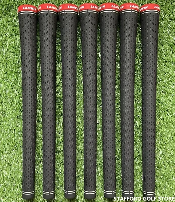 Juego de empuñaduras de golf TaylorMade Lamkin Crossline 360 negro/rojo estándar 50 g núcleo 60R Foto 1 de 4