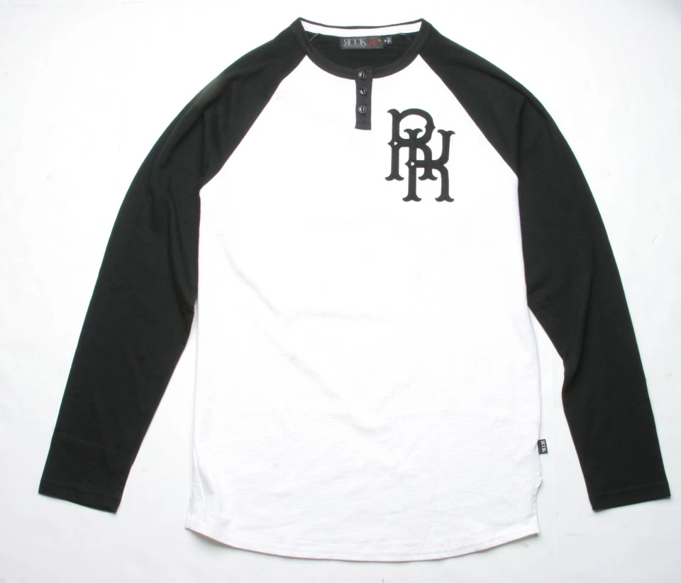 Camiseta Rook Raglan Henley (M) Blanca Foto 1 de 1