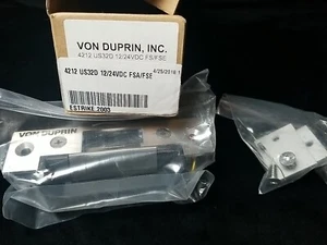 ALLEGION VON DUPRIN 4212 US32D 12/24VDC FSA/FSE ELECTRIC STRIKE 2003 - Picture 1 of 5