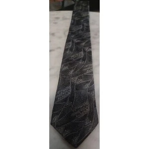 Bugle Boy Youth Size Tie Grays & Silver - Picture 1 of 3