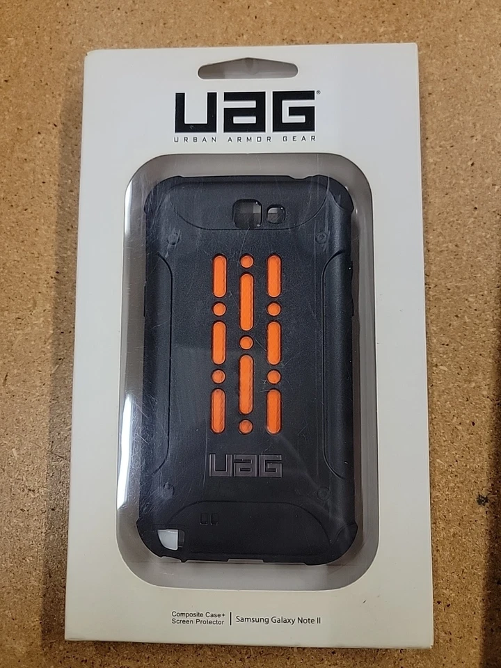 Funda Compuesta Urban Armor Gear Samsung Galaxy Note II + Protector Pantalla NUEVO Foto 1 de 2
