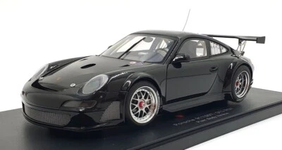 Autoart 1/18 Scale Diecast 80787 - Porsche 911 (997) GT3 RSR Plain Body - Black - Image 1 of 4