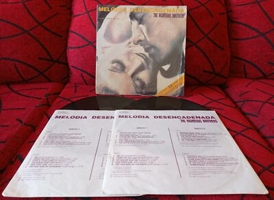 THE RIGHTEOUS BROTHERS **Unchained Melody ** ORIGINAL 1991 SPAIN 2-LP SET - Image 1 of 4