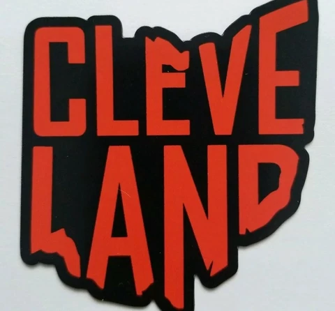 MAGNET Cleveland Believeland Football Ohio Basketball Baseball Browns Indians Cover
