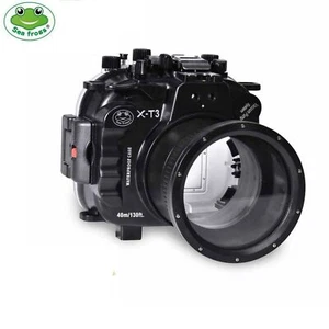 Seafrogs 40M/130FT Underwater Camera housing Case for Fujifilm X-T3 Fuji XT3 - Picture 1 of 8