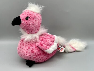 Ganz Webkinz Cherry Blossom Bird Plush HM 455 No Code Pink Flamingo Plush 2009 - Image 1 of 4