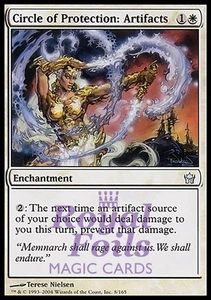 Circle of Protection: Artifacts 1x FOIL 5DN MTG Fifth Dawn Uncommon MINT white - Picture 1 of 1