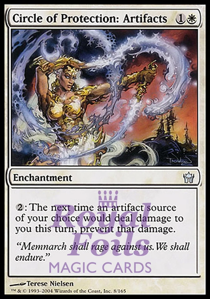 Circle of Protection: Artifacts 1x FOIL 5DN MTG Fifth Dawn Uncommon MINT white - Image 1 of 1