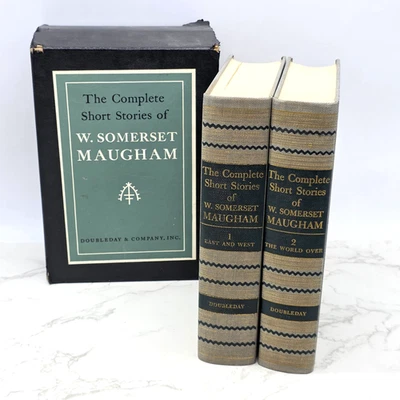 The Complete Short Stories W Somerset Maugham 2 Vol Set Slipcase East West World - Image 1 of 4