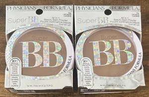 2-Pack Physicians Formula Super BB All-in-1 Beauty Balm Powder Light/Medium 7836 - Picture 1 of 11