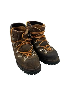 Vintage Vasque Bergsteigen Wandern Gretchen Stiefel braun Schnürstiefel Damen US 5,5 N - Bild 1 von 12