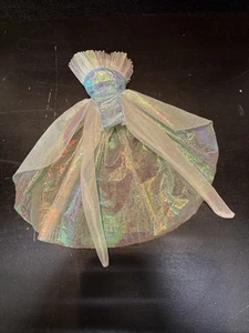 Traje de ángel burbuja azul iridiscente Barbie 1994 vintage  - Imagen 1 de 4