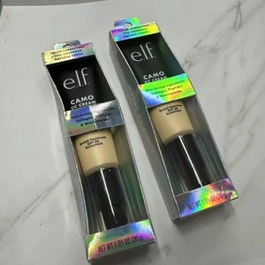 e.l.f. Camo CC Cream Foundation Sunscreen 84911 Fair 140 W SPF 30 1.05 oz 2 Pcs - Picture 1 of 4