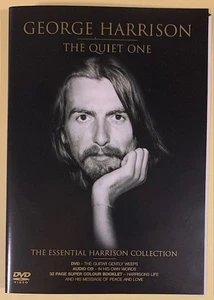 GEORGE HARRISON: THE QUIET ONE – DVD + CD SET, THE BEATLES, excellent condition - Picture 1 of 2