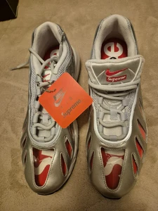 Nike Air Max 96 x Supreme Metallic Silver 2021 | CV7652-001 | Größe 10 Herren US - Bild 1 von 16