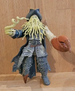 DISNEY Pirates Of The Caribbean - Davy Jones 7" Figure Figurine Toy - Free P&P - Picture 1 of 8
