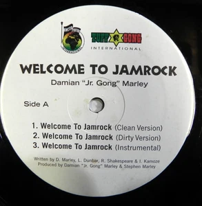 Damian "Jr. Gong" Marley – Welcome To Jamrock / Lyrical .44 (Dancehall Remix) - Picture 1 of 5