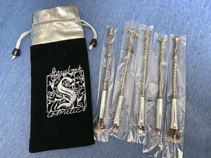 ¡Nuevos cepillos cosméticos plateados ornamentados más ÚNICOS! BOLSA NEGRA / ¡Imprescindible verlo! - Imagen 1 de 12