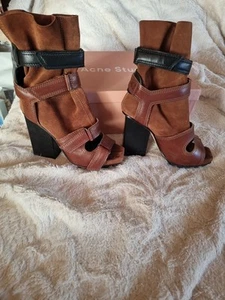 Damen Echt Leder Gladiator Schuhe,ACNE STUDIO,GR.37,SEHR SCHÖN !!! - Bild 1 von 9