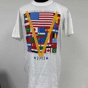 Vintage Victory In The Persian Gulf 1991 T-Shirt - Large - Bild 1 von 2