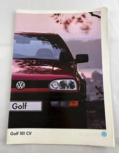 VW Volkswagen Golf 101 CV Italian 1995 Sales Brochure Spec Features Illustration - Picture 1 of 6