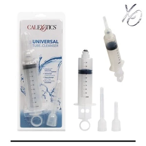 Universal Tube Cleanser Enema Douche UNISEX Anal Vaginal Syringe + 2 Attachments - Picture 1 of 12