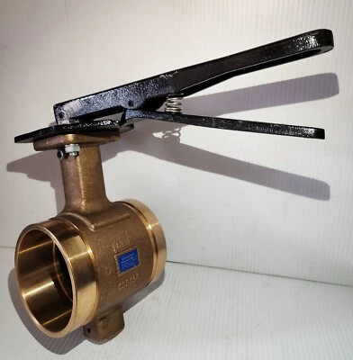  4" GROOVED BUTTERFLY VALVE -SHURJOINT-4" SJ-C300 - Image 1 of 4