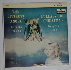 Loretta Young The Littlest Angel Gregory Peck Lullaby of Christmas Vinyl LP  - Picture 1 of 12
